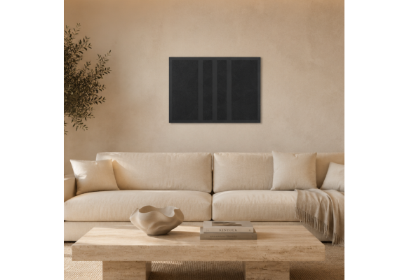 Nova Modern Dokulu Tablo Siyah 50×70 cm